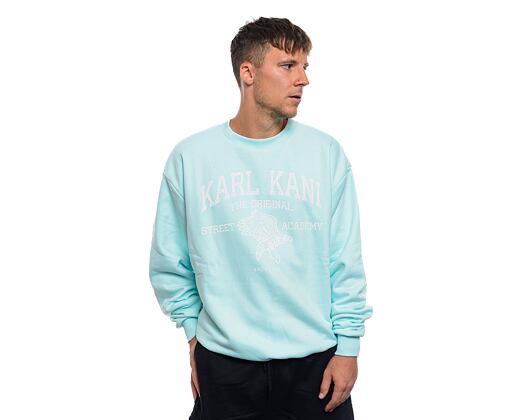 Pullover Karl Kani Street Academy OS Crew light blue