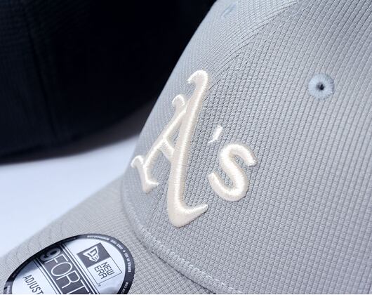 Kappe New Era - 9FORTY Pivot Knit - Oakland Athletics - Graphite