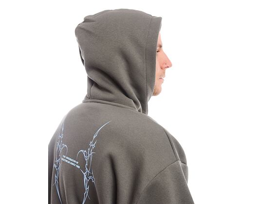 Pullover Karl Kani Small Signature Tribal OS Full Zip Hoodie anthracite