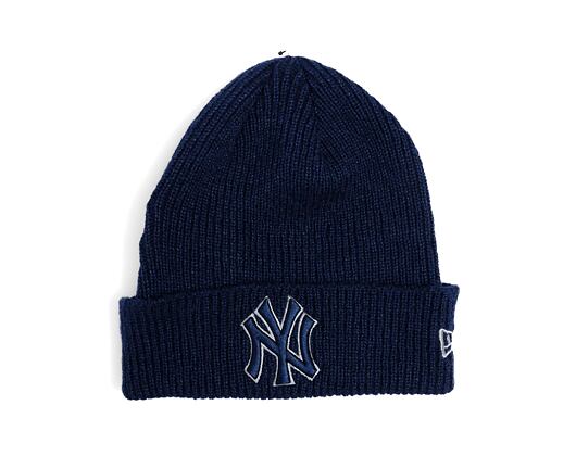 Mütze New Era - Knit Medium MLB Ws Patch Beanie - NY Yankees - Navy