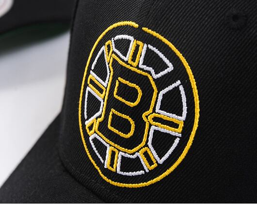 Kappe Mitchell & Ness - Neon Logo Pro Snapback - Boston Bruins - Black