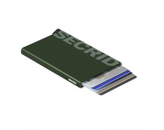 Geldbörse Secrid Cardprotector Laser - Logo Green