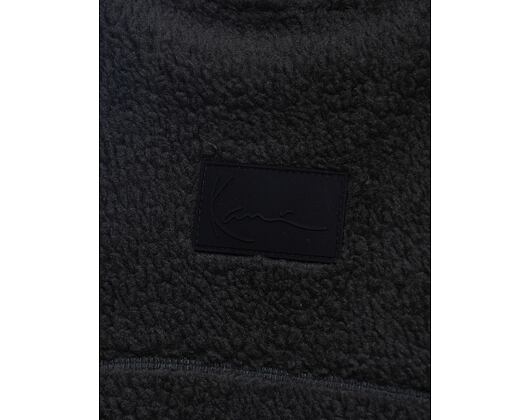 Pullover Karl Kani Metal Signature Teddy Hoodie black