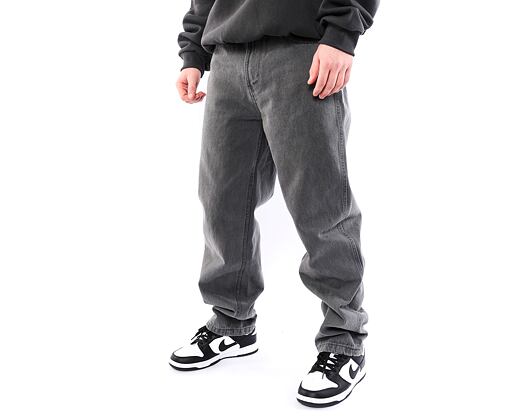 Hose Karl Kani Small Signature Baggy Five Pocket Denim light grey