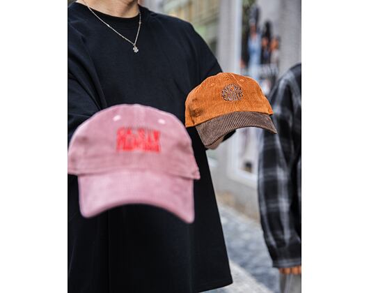 Damen Kappe New Era - 9TWENTY Womens Cord - Dark Brown / TPN