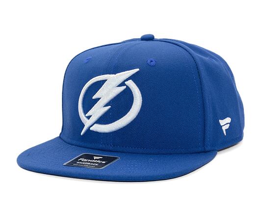 Kappe Fanatics - Tampa Bay Lightning - A/CAP Str Mid Crn Adj Sqv Sbk - Blue Cobalt