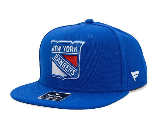 Kappe Fanatics - New York Rangers - A/CAP Str Mid Crn Adj Sqv Sbk - Deep Royal