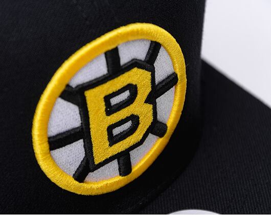 Kappe Mitchell & Ness - Conference Patch Snapback Vntg - Boston Bruins - Black