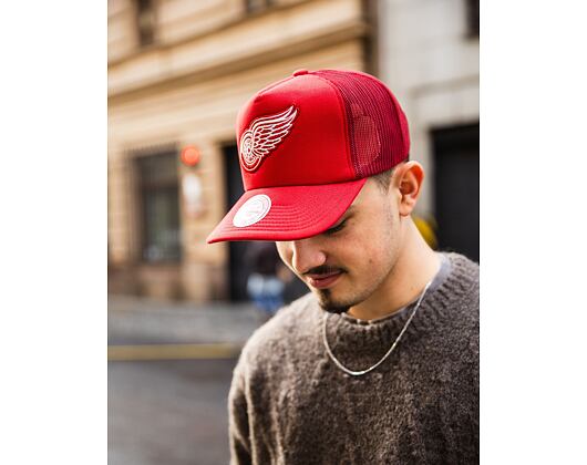 Kappe Mitchell & Ness - Evergreen Trucker - Detroit Red Wings - Red