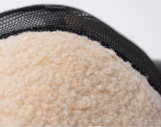 Kappe Von Dutch - Trucker Newark - Teddy/ Pu - Black/Cream