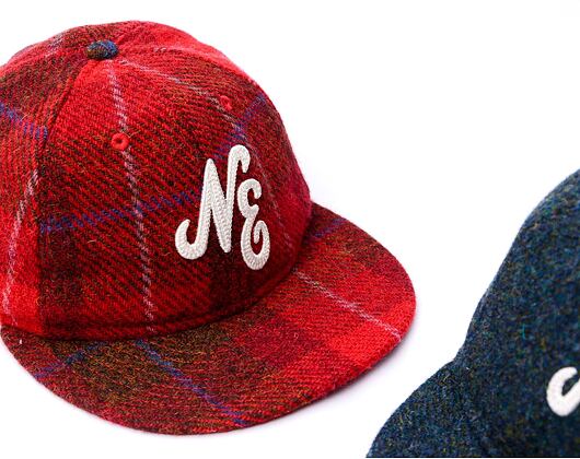 Kappe New Era - 59FIFTY Retro Crown Harris Tweed - Red