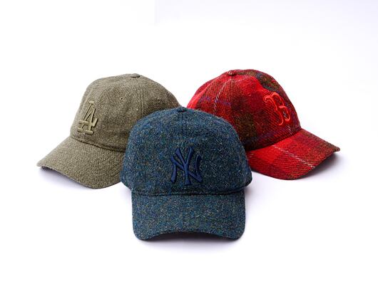 Kappe New Era - 9TWENTY MLB Harris Tweed - NY Yankees - Navy