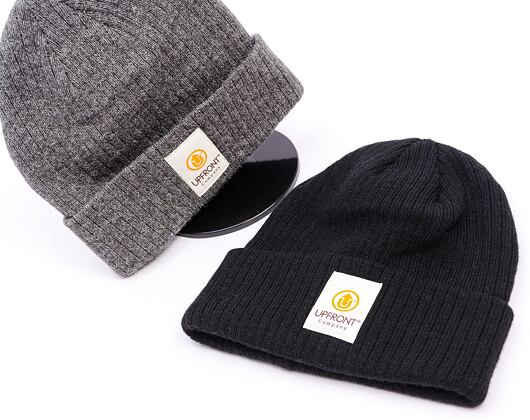 Mütze Upfront - Stranded Beanie Black