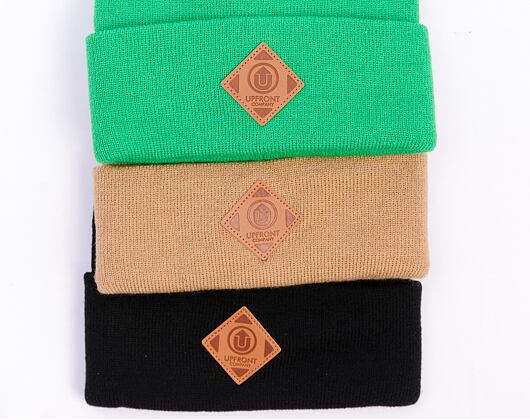 Mütze Upfront - OFFICIAL UF Fold Beanie UF4057-0086 Lt. Brown