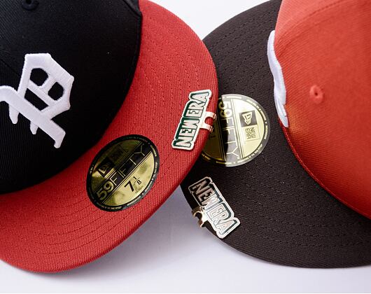 Kappe New Era - MLB Visor Clip 59FIFTY - Chicago Cubs - Rust / Brown