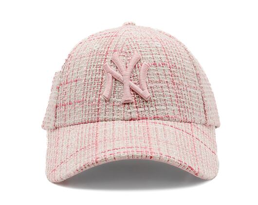 Damen Kappe New Era - MLB Tweed 9FORTY - NY Yankees - Pink