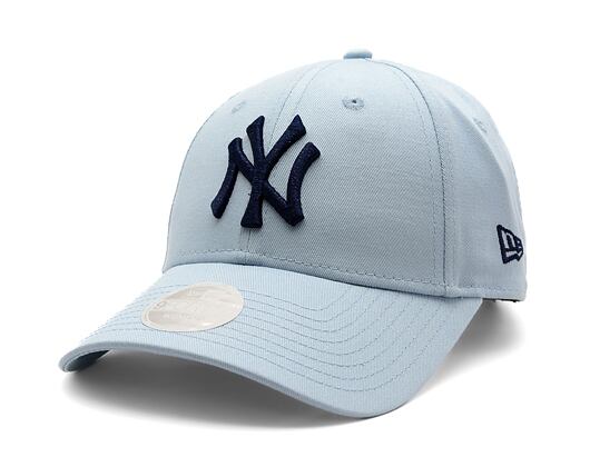 Damen Kappe New Era - MLB Metallic 9FORTY - NY Yankees - Pastel Blue / Navy