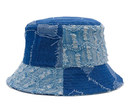 Kangol Hut - Denim Mashup Bucket - Mittelblau