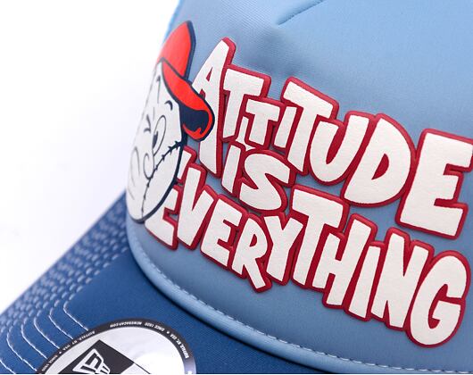 Kappe New Era - Baseball Graphic 9FORTY Trucker - Navy / Bright Blue