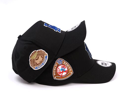 Kappe New Era - MLB World Series Patch 9FORTY A-Frame - NY Yankees - Black / Navy