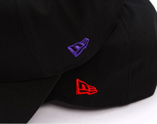 Kappe New Era - NBA Side Patch 9FORTY A-Frame - Chicago Bulls - Black