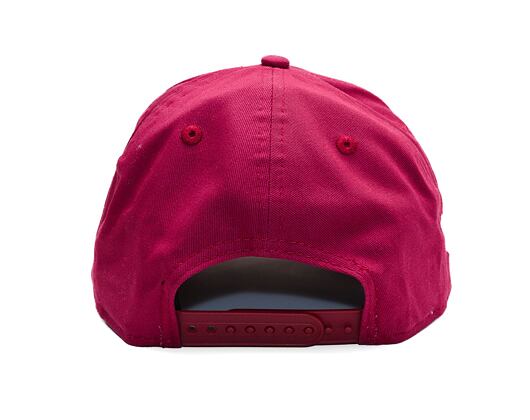 Kappe New Era - MLB World Series 9FIFTY Original Fit - Atlanta Braves - Burgundy / Pink