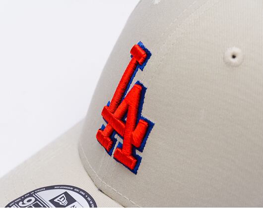 Kappe New Era - MLB Side Patch 9FORTY - LA Dodgers - Stone