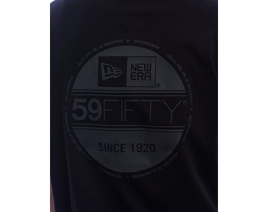 T-Shirt New Era - Sticker Tee Oversized - Black
