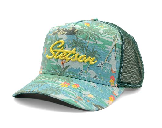Kappe Stetson - Trucker Cap Aloha Print - 42