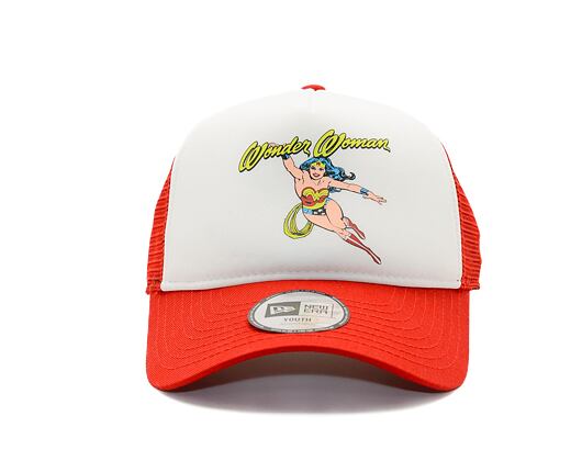 Kinder Kappe New Era - Warner Bros Wonder Woman 9FORTY Trucker - Scarlet