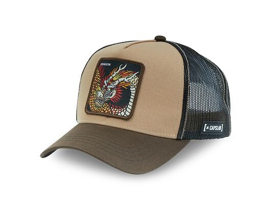 Kappe Capslab - Trucker Dragon - Brown
