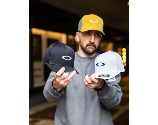 Kappe Oakley - Oakley Ellipse Mesh Hat - White/Black