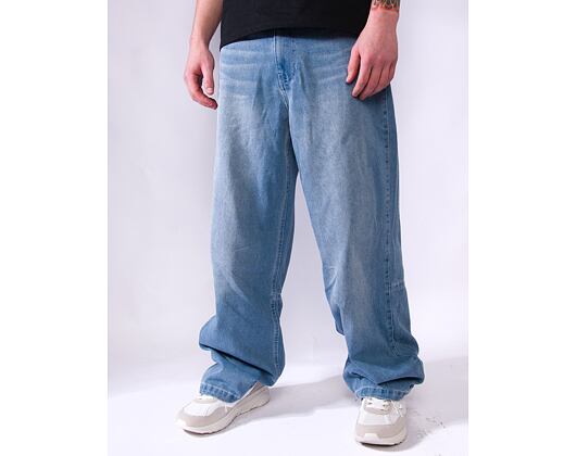 Hose Karl Kani - Og Aop Back Pocket Relaxed Baggy - medium blue