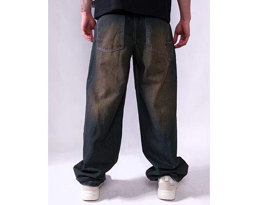 Hose Karl Kani - Og Distress Relaxed Baggy - dark blue