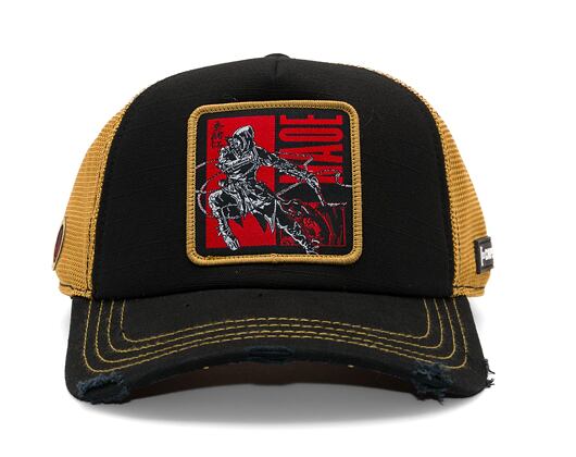 Kappe Capslab - Trucker Assassins Creed - Naoe - Black / Red