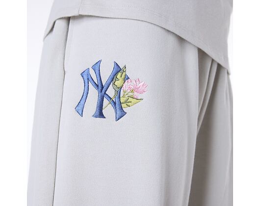Damen Trainerhose New Era - MLB Floral Jogger - NY Yankees - Stone