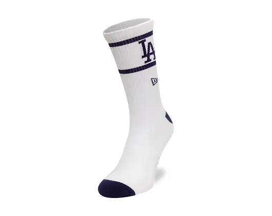 Socken New Era - MLB Seasonal Crew - LA Dodgers - White / Blue