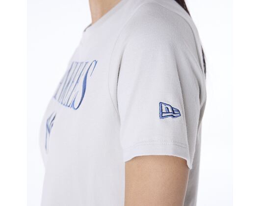 Damen T-Shirt New Era - MLB Graphic Tee - NY Yankees - Stone