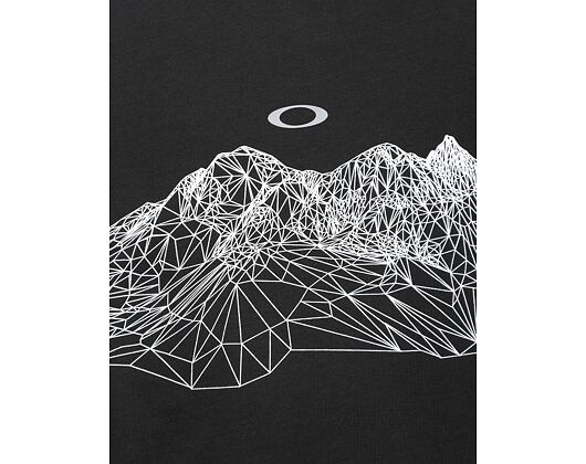 T-Shirt Oakley - Wired Mtn Scape Tee - Blackout