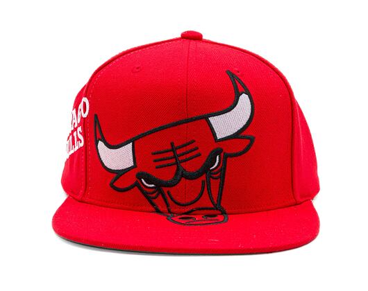 Kappe Mitchell & Ness - Chicago Bulls - Big Time Snapback - Red
