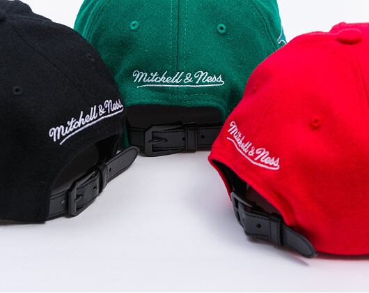 Kappe Mitchell & Ness - Chicago Bulls - Kicking Wool Pro Strapback - Red