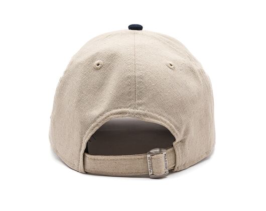 Kappe New Era - Branded Linen 9FORTY - Stone / Navy