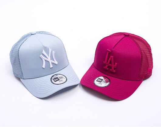 Kinder Kappe New Era - MLB League Essential 9FORTY Trucker - NY Yankees - Blue / White