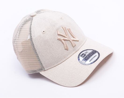 Kappe New Era - MLB Linen 9TWENTY - NY Yankees - Stone