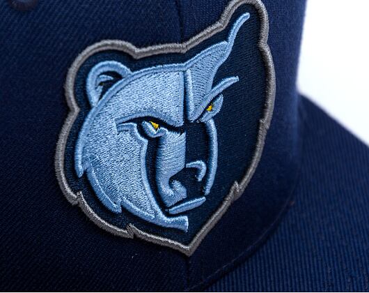 Kappe Mitchell & Ness - NBA Team Ground 2.0 Snapback - Memphis Grizzlies - Blue