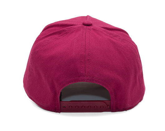 Kappe New Era - Branded Washed Patch 9FORTY A-Frame - Cherry