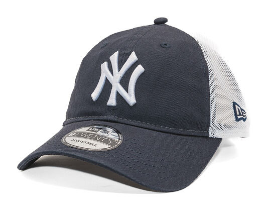 Kappe New Era - MLB Washed Mesh 9TWENTY - NY Yankees - Navy / White