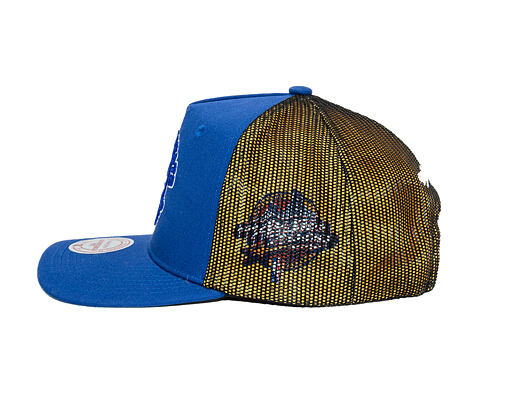 Kappe Mitchell & Ness - NBA Tremor Trucker HWC - Golden State Warriors - Blue