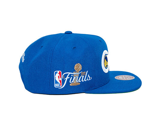 Kappe Mitchell & Ness - NBA Winners Circle Snapback - Golden State Warriors - Blue
