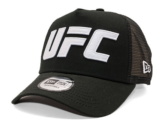 Kappe New Era - UFC MMA 9FORTY E-Frame Trucker - Black / White